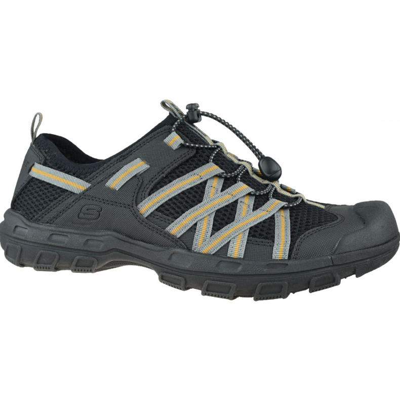 Chaussures Skechers Garver-Resano M 66021-BLK le noir