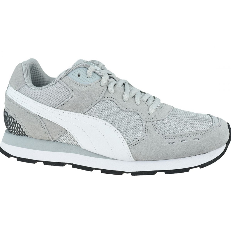 Puma Vista M 369365 11 chaussures blanche gris Puma Vista M 369365 11 chaussures blanche gris