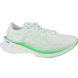 Asics Novablast W 1012A661-100 blanche gris Asics Novablast W 1012A661-100 blanche gris
