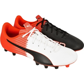 Puma evoSPEED 5.5 Tricks Fg M 10359603 chaussures de football multicolore rouge