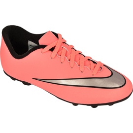 Chaussures de football Nike Mercurial Vortex Ii FG-R Jr 651642-803 multicolore rose