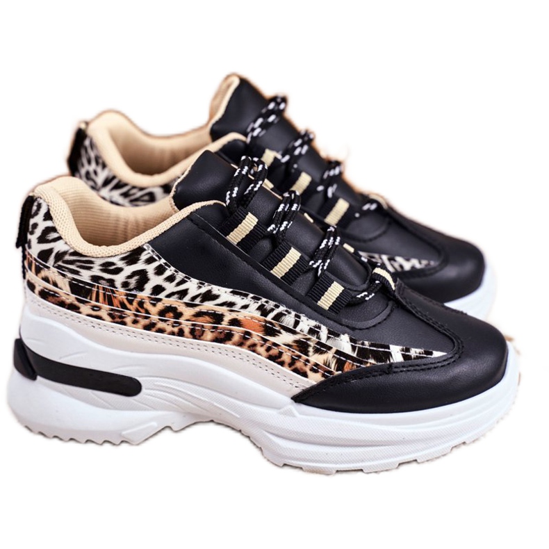 FRROCK Chaussures de sport pour enfants Dante noires brun le noir