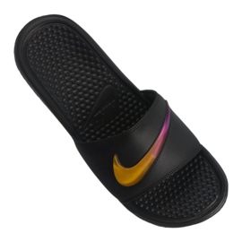 Claquettes Nike Benassi Jdi Se M AJ6745-002 noir gris