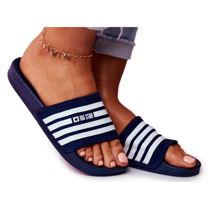 Chaussons Femme Big Star Bleu Marine FF274A356