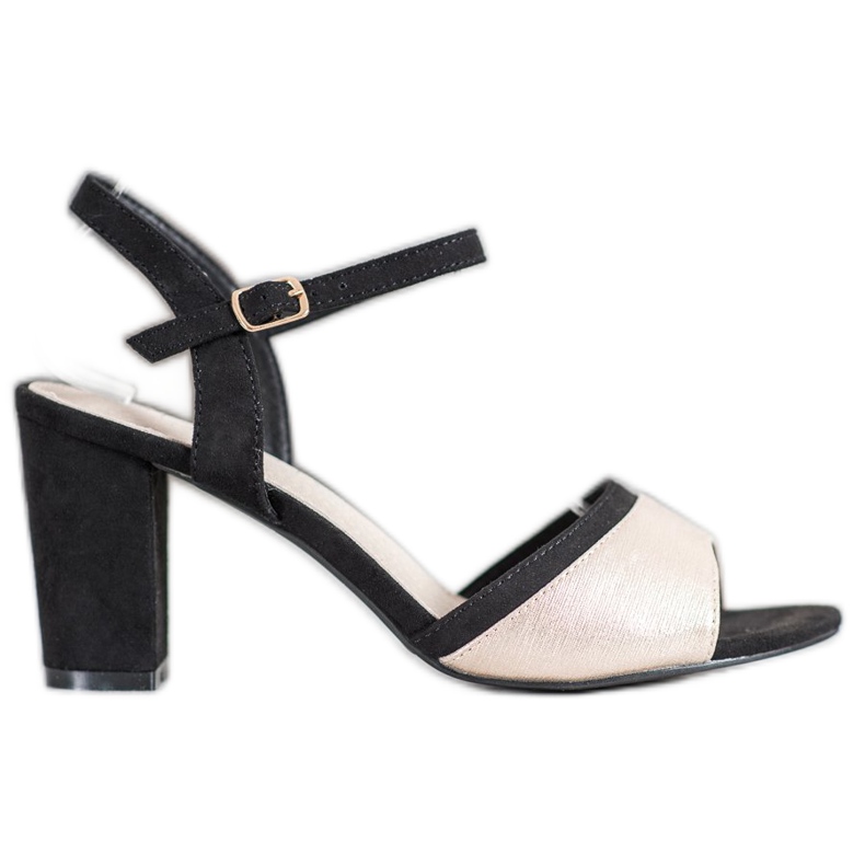 Filippo Sandales à talons hauts le noir jaune