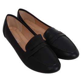 Mocassins femme noirs 98-29 Noir