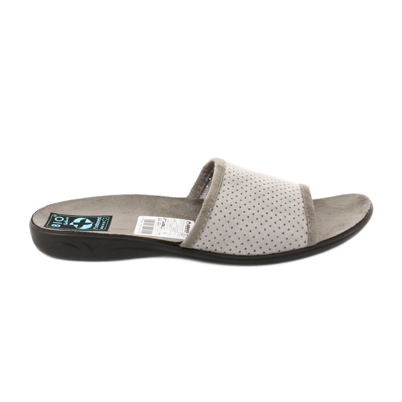 Chaussons femme Adanex 24825 gris