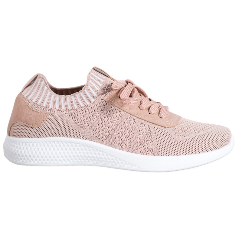 SHELOVET Chaussures de sport en poudre rose