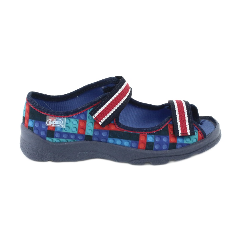 Chaussures enfant Befado 969X153 rouge bleu marin bleu