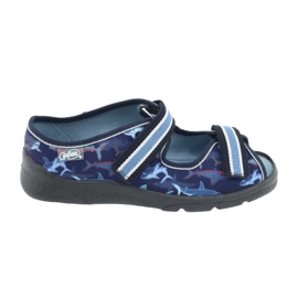Chaussures pour enfants Befado 969Y156 bleu marine bleu