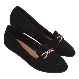 Mocassins femme noirs 2S2018-157 Noir le noir