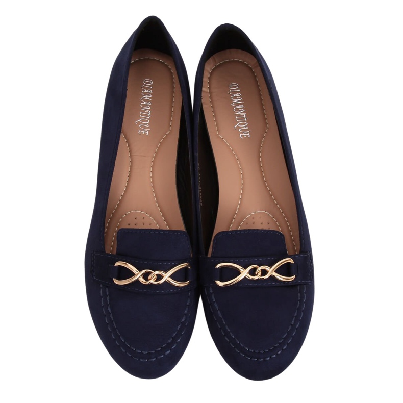 Mocassins femme bleu marine 2S2018-157 D.BLUE