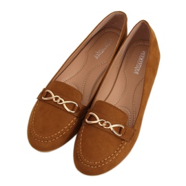 Mocassins femme camel 2S2018-157 Camel brun