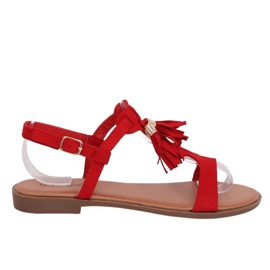 Sandales femme rouges 222-30 Rouge Sandales femme rouges 222-30 Rouge