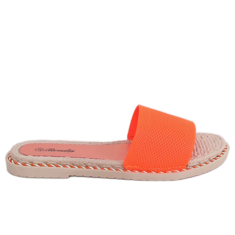 Chaussons femme orange 35-185 Orange