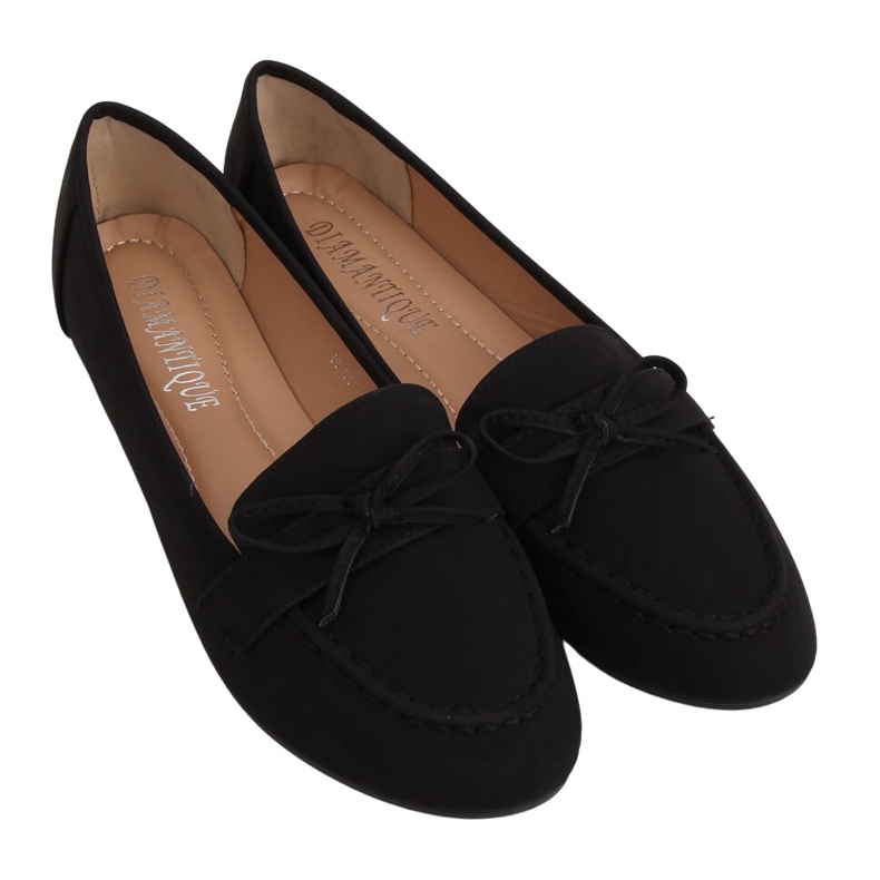 Mocassins femme noirs 98-30 Noir le noir