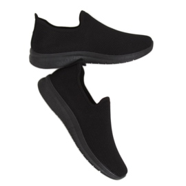 Chaussures de sport noires 7079 Noir le noir