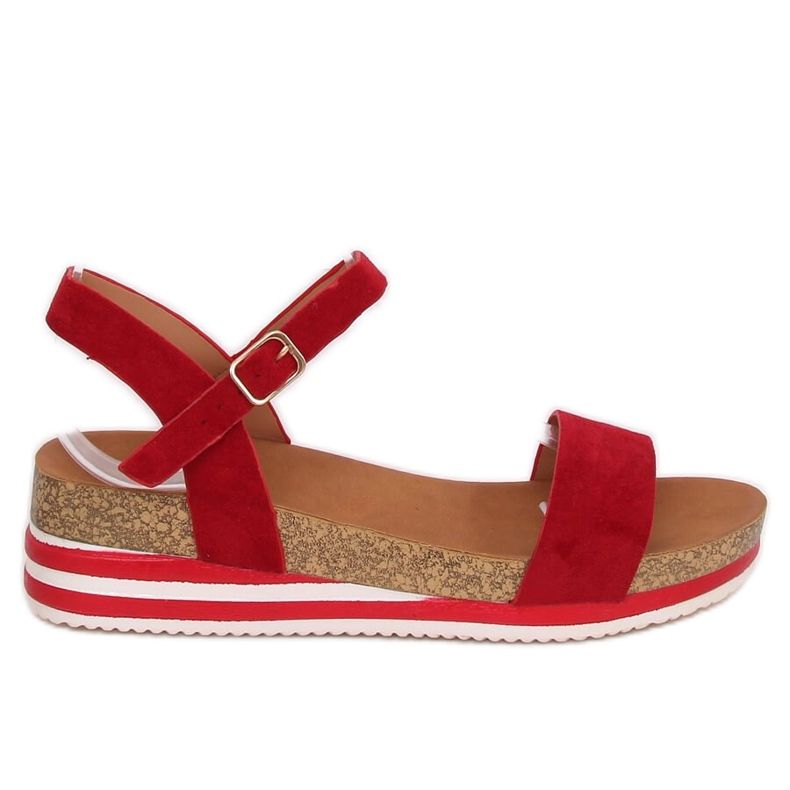Sandales femme rouges RD054 Rouge Sandales femme rouges RD054 Rouge