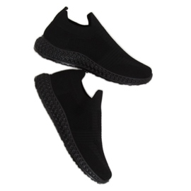 Noir 4388 Chaussures de sport noires