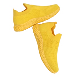 Jaune 4388 Chaussures de sport jaunes