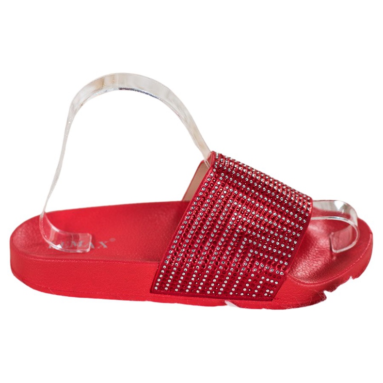 Lemax Chaussons Rouges Avec Cubic Zirconia