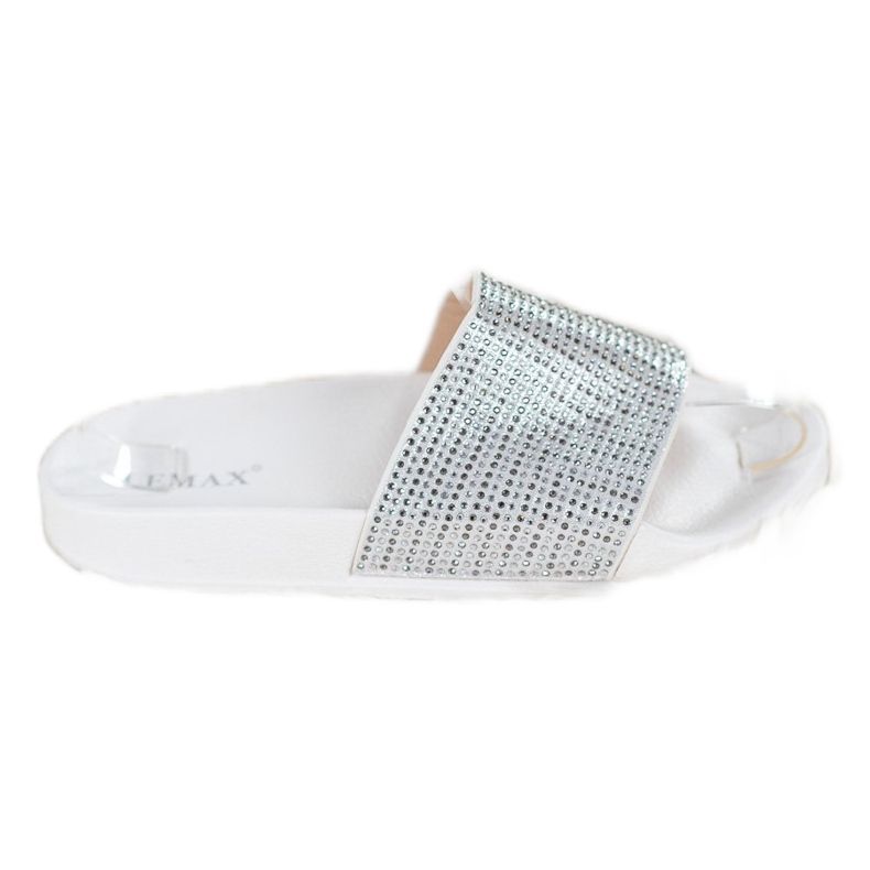 Lemax Chaussons Blancs Avec Oxyde De Zirconium blanche