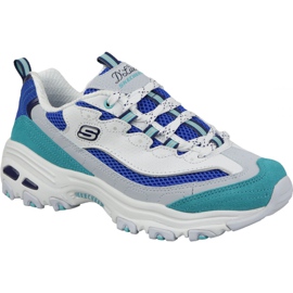 Skechers D'Lites Seconde Chance W 13146-WBL blanc bleu multicolore