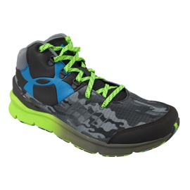 Under Armour Bgs Overdrive Mid K Jr 1266381-019 gris vert