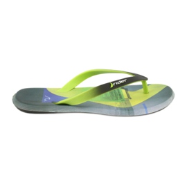Tongs homme Rider Energy AD 10719 le noir bleu gris vert