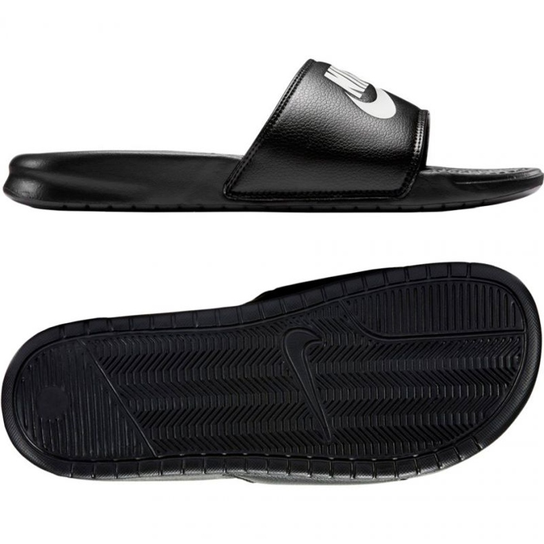 Nike Benassi Jdi 343880 090 Black Flip -flops le noir
