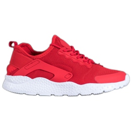 SHELOVET Baskets rouges en textile