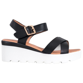 Weide Sandales à la mode noir