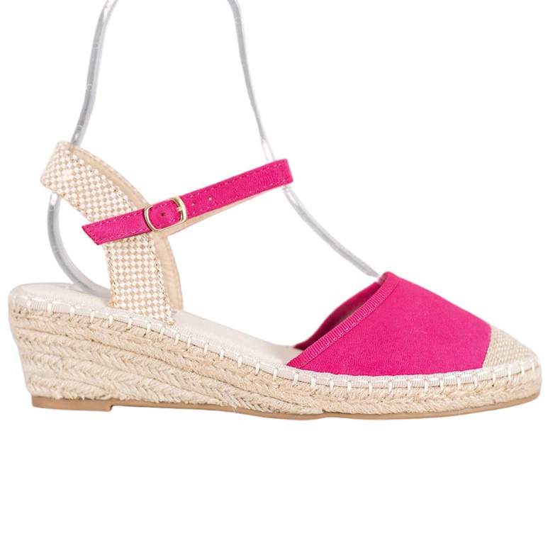 Best Shoes Espadrilles Sandales Roses