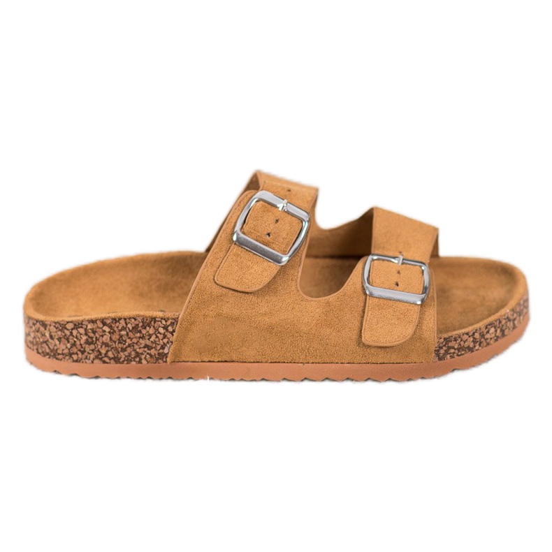Evento Pantoufles Décontractées Avec Boucle brun
