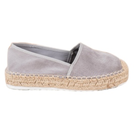 Seastar Espadrilles Ajourées En Daim gris