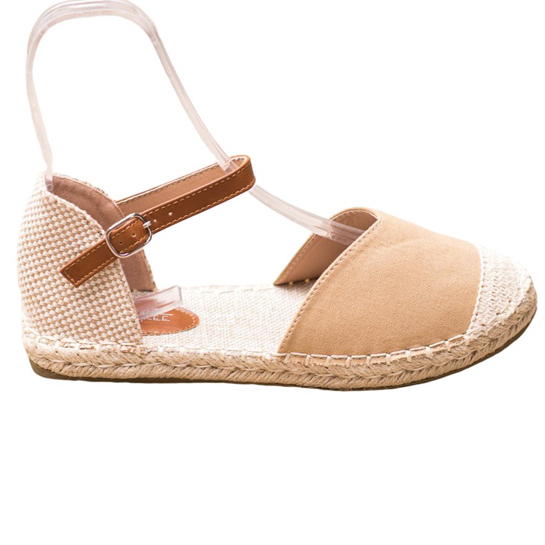 SHELOVET Espadrilles textiles brun SHELOVET Espadrilles textiles brun