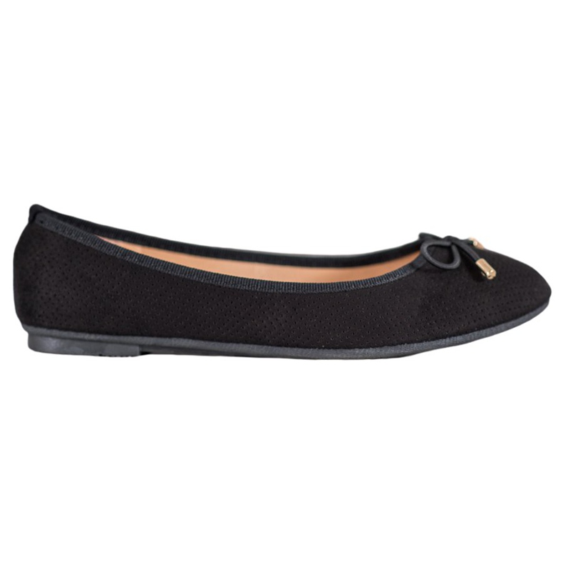 Clowse Ballerine Avec Noeud le noir