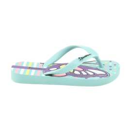 Tongs papillon Ipanema Temas KIDS 82773 violet vert