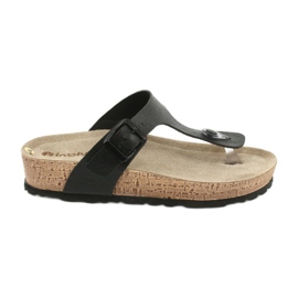 Chaussons prophylactiques pour femmes Inblu NM020 noir
