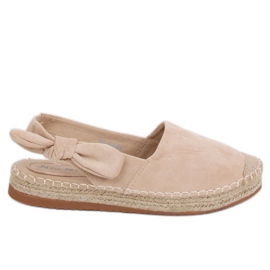 Beige Espadrilles pour femme 3016 Beige