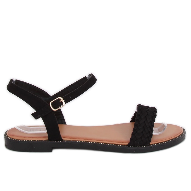 Sandales pour femmes noires WL061 Noir le noir