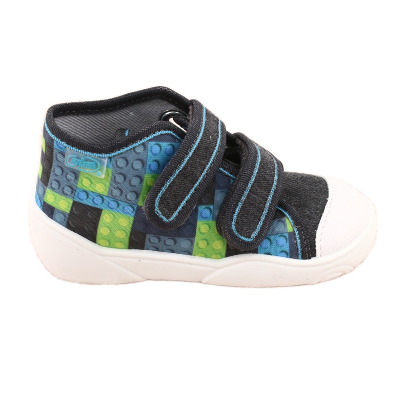 Chaussures enfant Befado orange 212P063 bleu gris