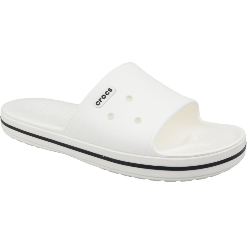 Crocs Crocband Iii Diapositive 205733-103 blanche
