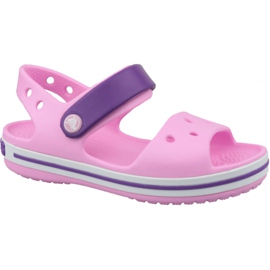 Crocs Crocband Sandale Enfant 12856-6AI noir rose