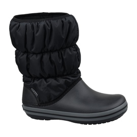 Botte d'hiver bouffante Crocs W 14614-070 noir