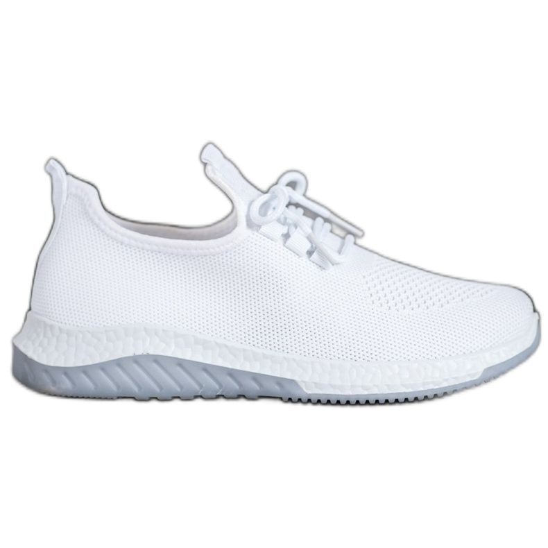 SHELOVET Chaussures de sport ajourées blanche