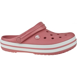 Chaussures Crocs Crocband 11016-6PH blanche rose