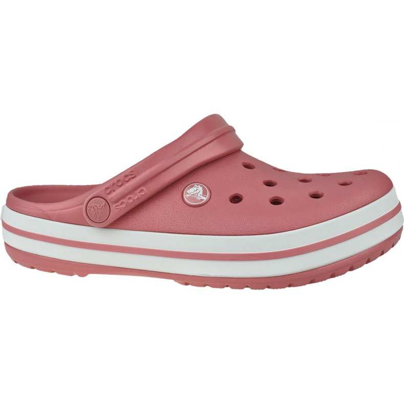 Chaussures Crocs Crocband 11016-6PH blanche rose