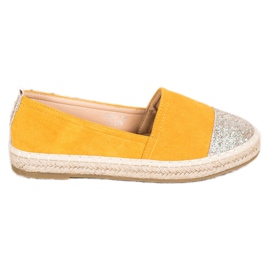Seastar Espadrilles À Paillettes jaune