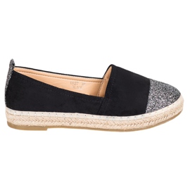 Seastar Espadrilles À Paillettes noir